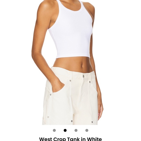 CLYQUE THE LABEL West Crop Tank - Picture 3 of 4